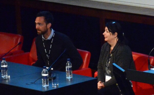 Luke Skinner and Maureen Raymo discussing the importance of oceans in Quaternary Science