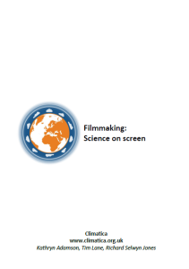 Filmmaking: Science on screen